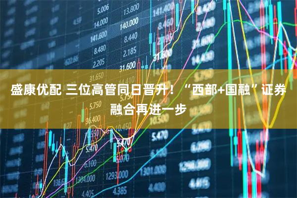 盛康优配 三位高管同日晋升!“西部+国融”证券融合再进一步