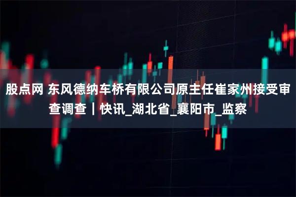 股点网 东风德纳车桥有限公司原主任崔家州接受审查调查｜快讯_湖北省_襄阳市_监察